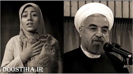 تقلید تبلیغاتی روحانی از اوباما