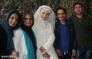 نیکی کریمی در لباس عروسی