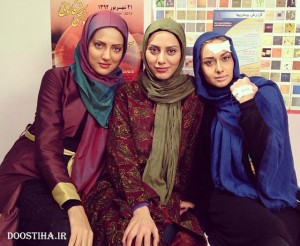 صدف طاهریان و مونا فرجاد