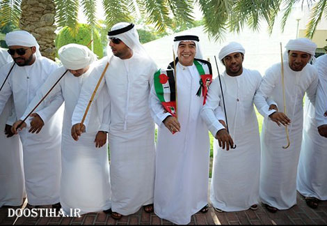 رقص عربی مارادونا در امارات