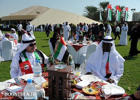 رقص عربی مارادونا در امارات