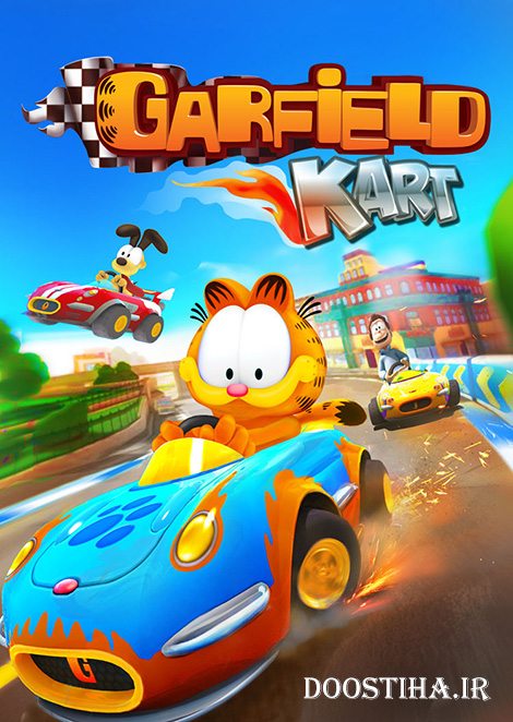 دانلود بازی مسابقات اتومبیل رانی گارفیلد Garfield Kart برای PC دانلود بازی Garfield Kart برای PC