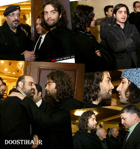 مراسم ختم همسر بنیامین بهادری