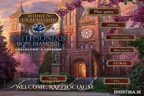 دانلود بازی جدید Hidden Expedition 6: Smithsonian Hope Diamond Hidden Expedition 6: Smithsonian Hope Diamond Collector's Edition