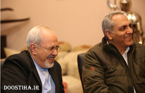 محمدجواد ظریف سر صحنه مجموعه جدید مهران مدیری