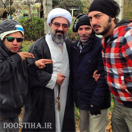 عکس پشت صحنه فیلم معراجی ها