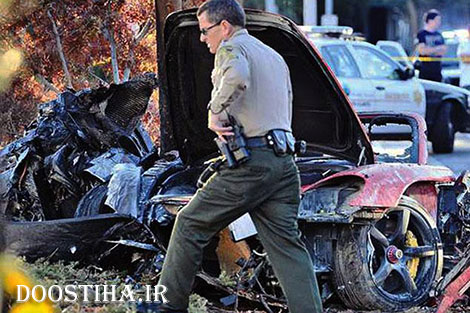 تصادف بازیگر مشهور فیلم سریع و خشمگین