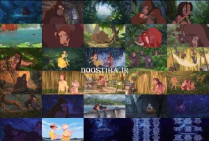 دانلود انیمیشن تارزان با دوبله فارسی Tarzan 1999