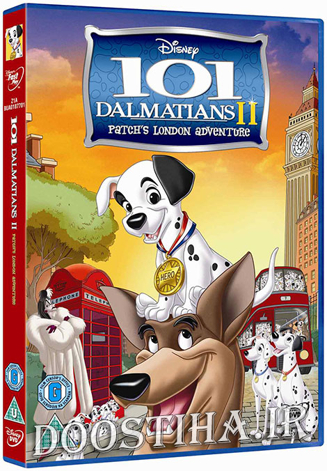 دانلود کارتون 101 سگ خالدار 2 101 Dalmatians II: Patch's London Adventure