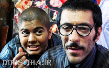 عکس دیدنی از گریم متفاوت آزاده زارعی بازیگر نقش باران گریم پسرانه آزاده زارعی