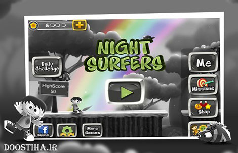 دانلود بازی Night Surfers