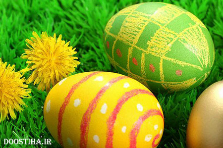 تزئین تخم مرغ هفت سین نوروز 1393