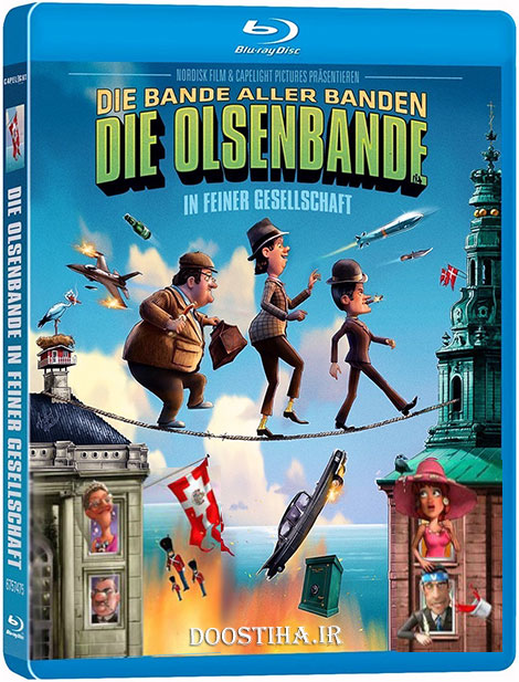 دانلود دوبله فارسی انیمیشن The Olsen Gang Gets Polished 2010 دانلود انیمیشن سه کله پوک The Olsen Gang Gets Polished 2010