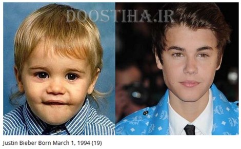 عکس کودکی ستارگان هالیوود