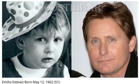 عکس کودکی ستارگان هالیوود