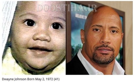 عکس کودکی ستارگان هالیوود