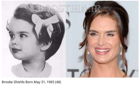 عکس کودکی ستارگان هالیوود