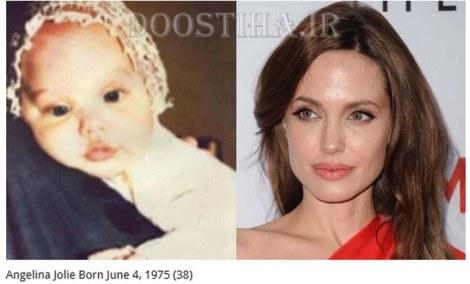 عکس کودکی ستارگان هالیوود