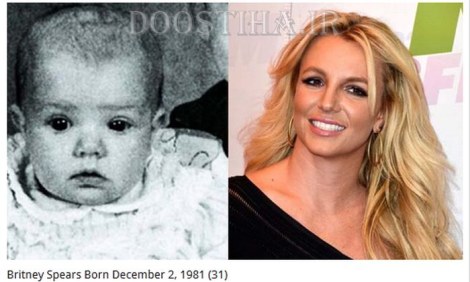 عکس کودکی ستارگان هالیوود