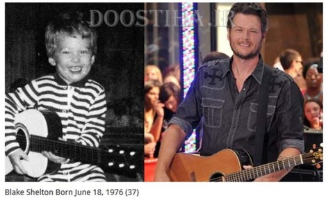 عکس کودکی ستارگان هالیوود