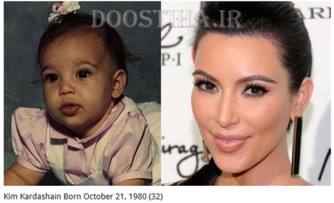 عکس کودکی ستارگان هالیوود