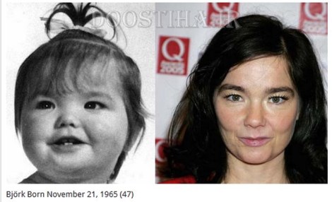 عکس کودکی ستارگان هالیوود