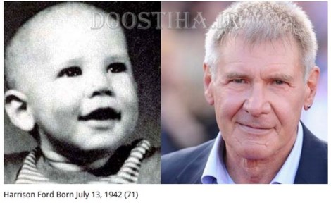 عکس کودکی ستارگان هالیوود