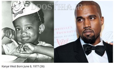 عکس کودکی ستارگان هالیوود