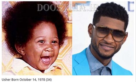 عکس کودکی ستارگان هالیوود