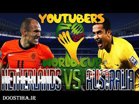 دانلود بازی استرالیا و هلند در جام جهانی 2014