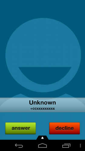 BIG! Full Screen Caller ID Pro