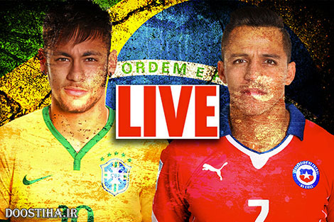 دانلود بازی برزیل و شیلی در جام جهانی 2014