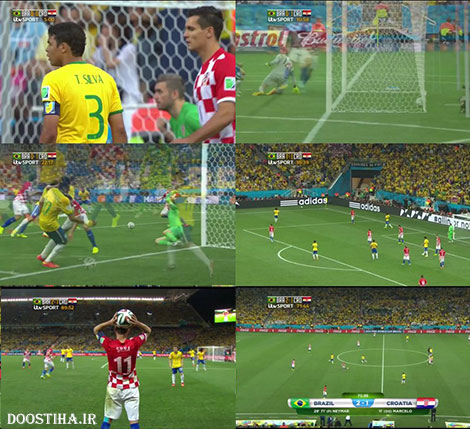 دانلود حواشی و خلاصه بازی برزیل و کرواسی با کیفیت HDTV دانلود خلاصه بازی برزیل و کرواسی در جام جهانی 2014