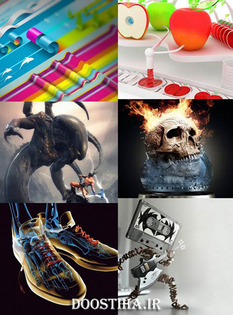 دانلود سری دوم والپیپرهای سه بعدی Wallpaper of 3D Graphics والپیپر های گرافیکی و سه بعدی Wallpaper Collection of 3D Graphics