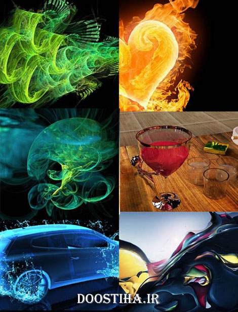 دانلود سری سوم والپیپرهای سه بعدی Wallpaper of 3D Graphics والپیپرهای گرافیکی و سه بعدی Wallpaper of 3D Graphics Pack