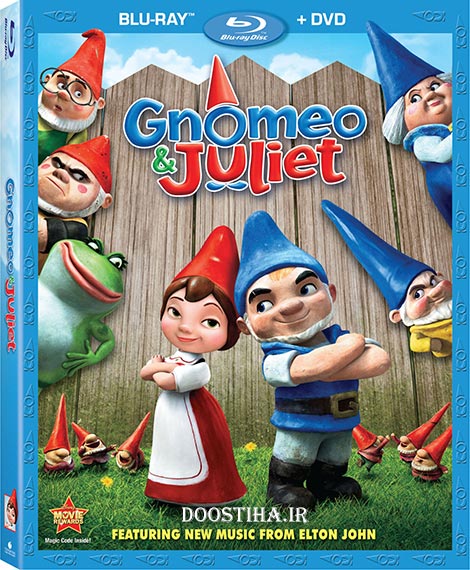 دانلود دوبله فارسی انیمیشن نومئو و ژولیت Gnomeo and Juliet 2011