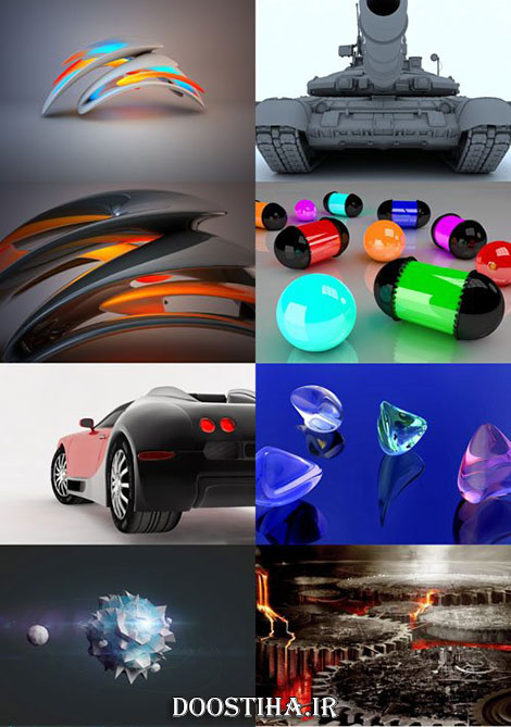 عکس های سه بعدی و والپیپر گرافیکی برای دسکتاپ