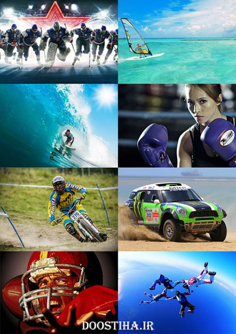 Wallpaper on the Theme of Sport