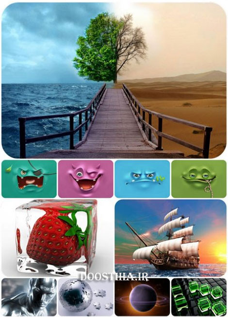 دانلود تصاویر گرافیکی و سه بعدی 3D Graphic Wallpapers