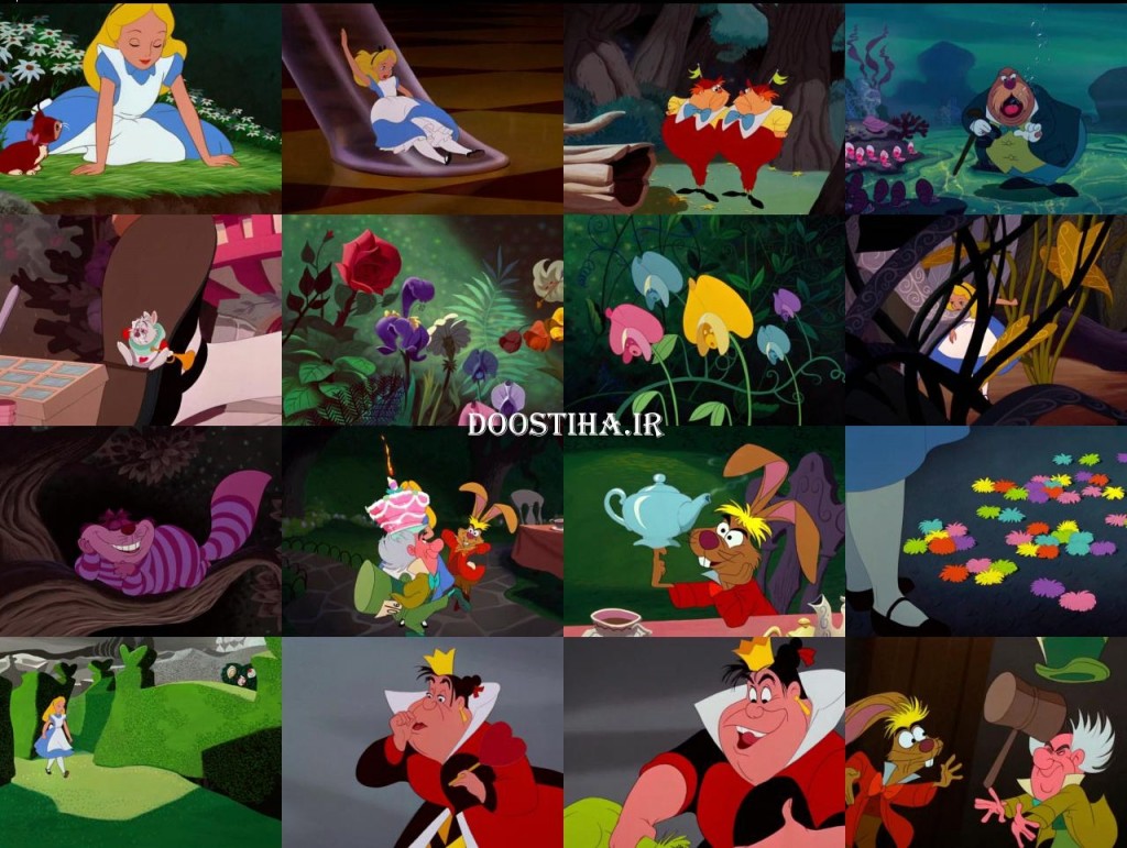 دانلود انیمیشن آلیس در سرزمین عجایب Alice In Wonderland 1951