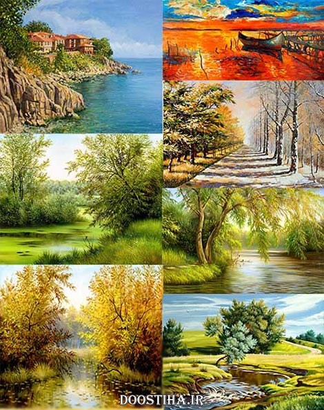Beautiful Nature On Canvas