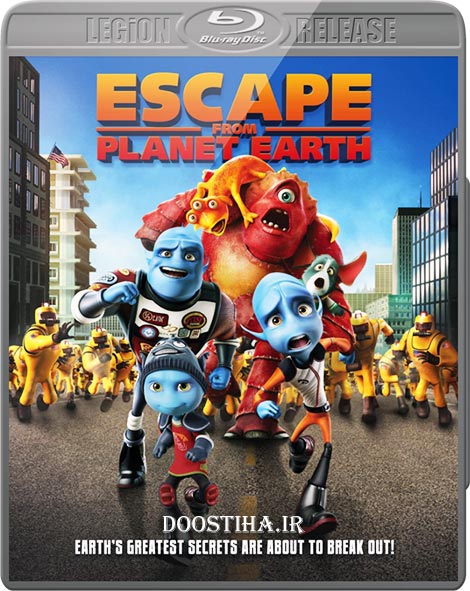 دانلود دوبله گلوری انیمیشن Escape from Planet Earth 2013