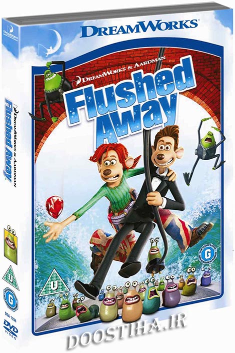 دانلود دوبله فارسی انیمیشن Flushed Away 2006