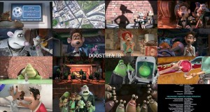 دوبله گلوری کارتون Flushed Away 2006