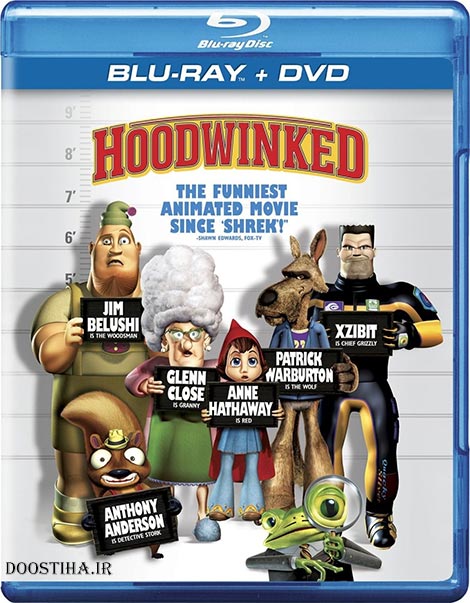 دانلود دوبله فارسی انیمیشن Hoodwinked! 2005