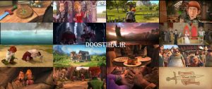 دوبله فارسی انیمیشن Justin and the Knights of Valour