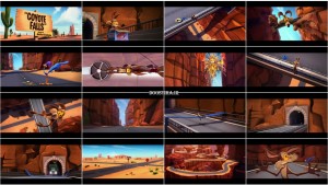 دانلود انیمیشن Wile E. Coyote and Road Runner 2010 Looney Tunes Coyote Falls