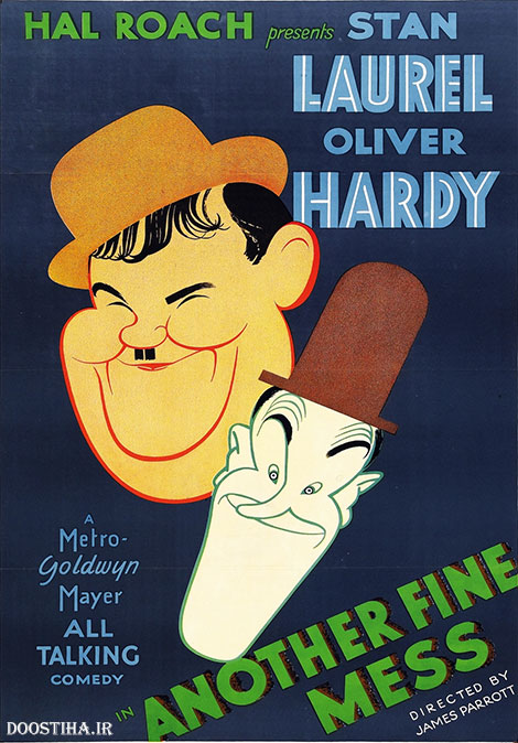 دانلود دوبله فارسی فیلم یک افتضاح حسابی Another Fine Mess 1930 دانلود دوبله فارسی فیلم Another Fine Mess 1930