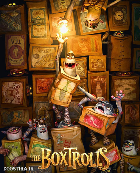 دانلود انیمیشن عروسک های جعبه ای The Boxtrolls 2014