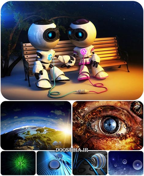 عکس های سه بعدی و والپیپرهای گرافیکی 3D Graphic Wallpapers